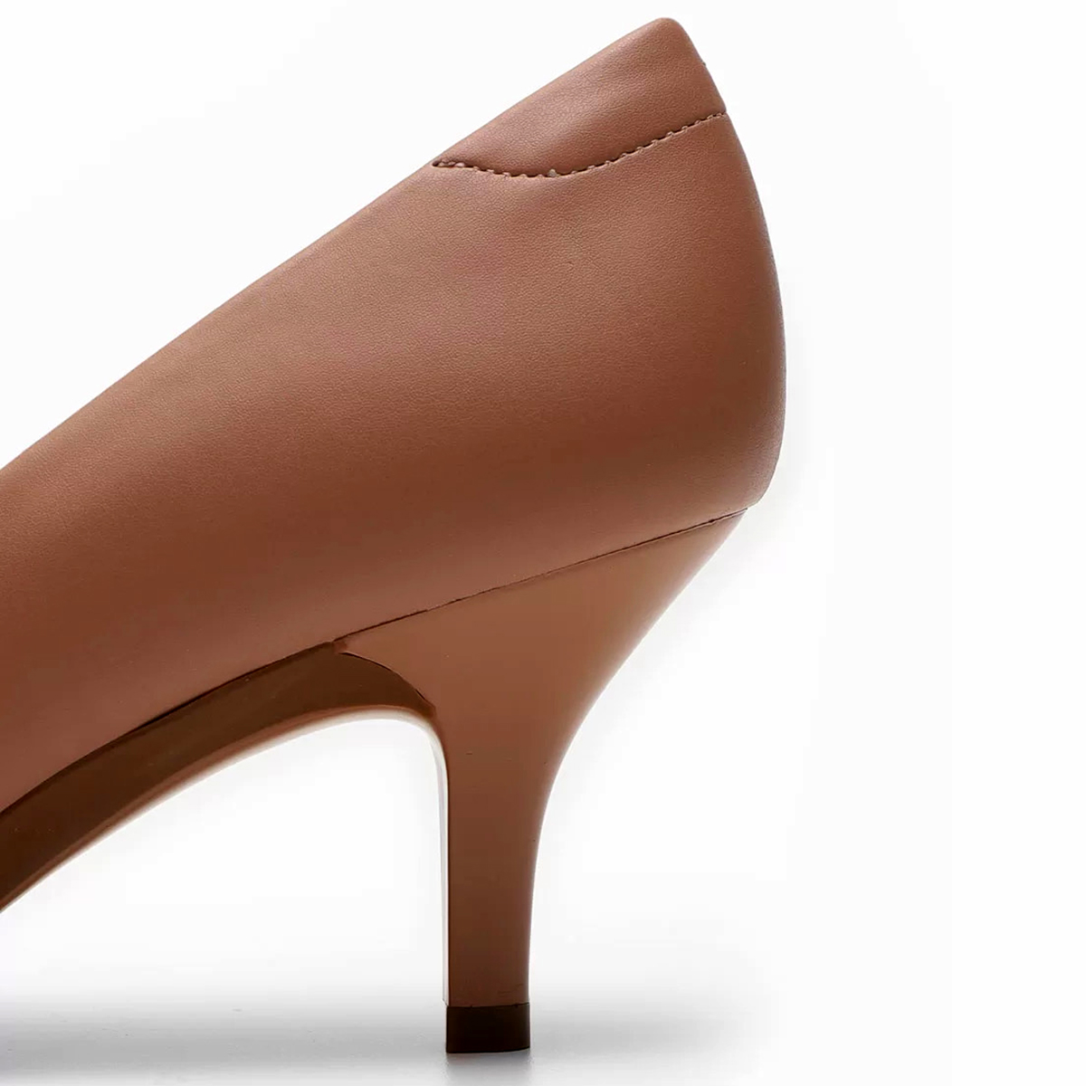 Scarpin Modare Ultra Conforto Transpasse Salto Baixo Nude Compre Agora Cabana Magazine