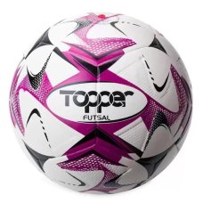 Bola de Futsal Topper Slick Colorful - Roxo