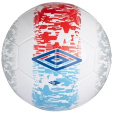 Bola de Futebol Campo Umbro Formation - Branco e Azul