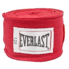 Bandagem Performance Everlast - Classic Hand Wraps - Vermelho