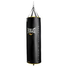  Saco de Pancada Everlast 100 Libras 115 X 49 cm - Preto