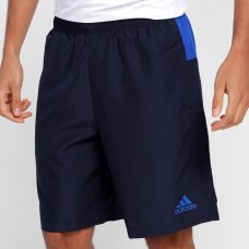 Short Adidas Colorblock Masculino - Azul