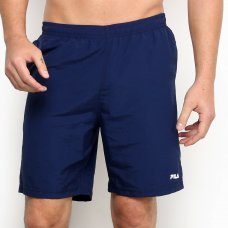 Bermuda Fila Essential Masculina - Azul e Vermelho