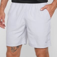Bermuda Mizuno Energy 7 Masculina - Cinza Claro