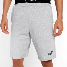 Bermuda Moletom Puma Ess 10 Masculino - Cinza