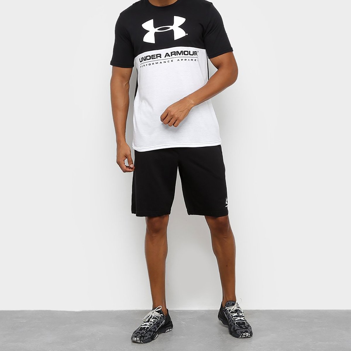 bermuda moletom under armour