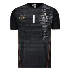 Camiseta Atlético MG One Victor Masculina - Preto e Laranja