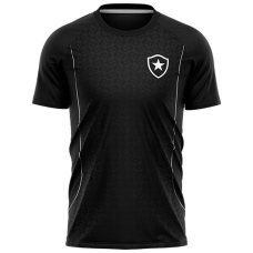 Camiseta Botafogo Braziline Affix Masculina - Preto