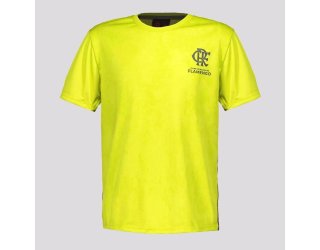 Camiseta Flamengo Bliss Masculina - Amarelo