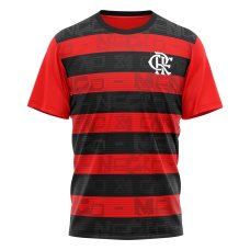 Camiseta Flamengo Shout Masculina - Vermelho e Preto