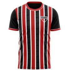 Camisa São Paulo Braziline Classmate Masculina - Preto