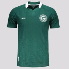 Camisa Green Goiás Jogo 1 2023 Masculina - Verde e Branco
