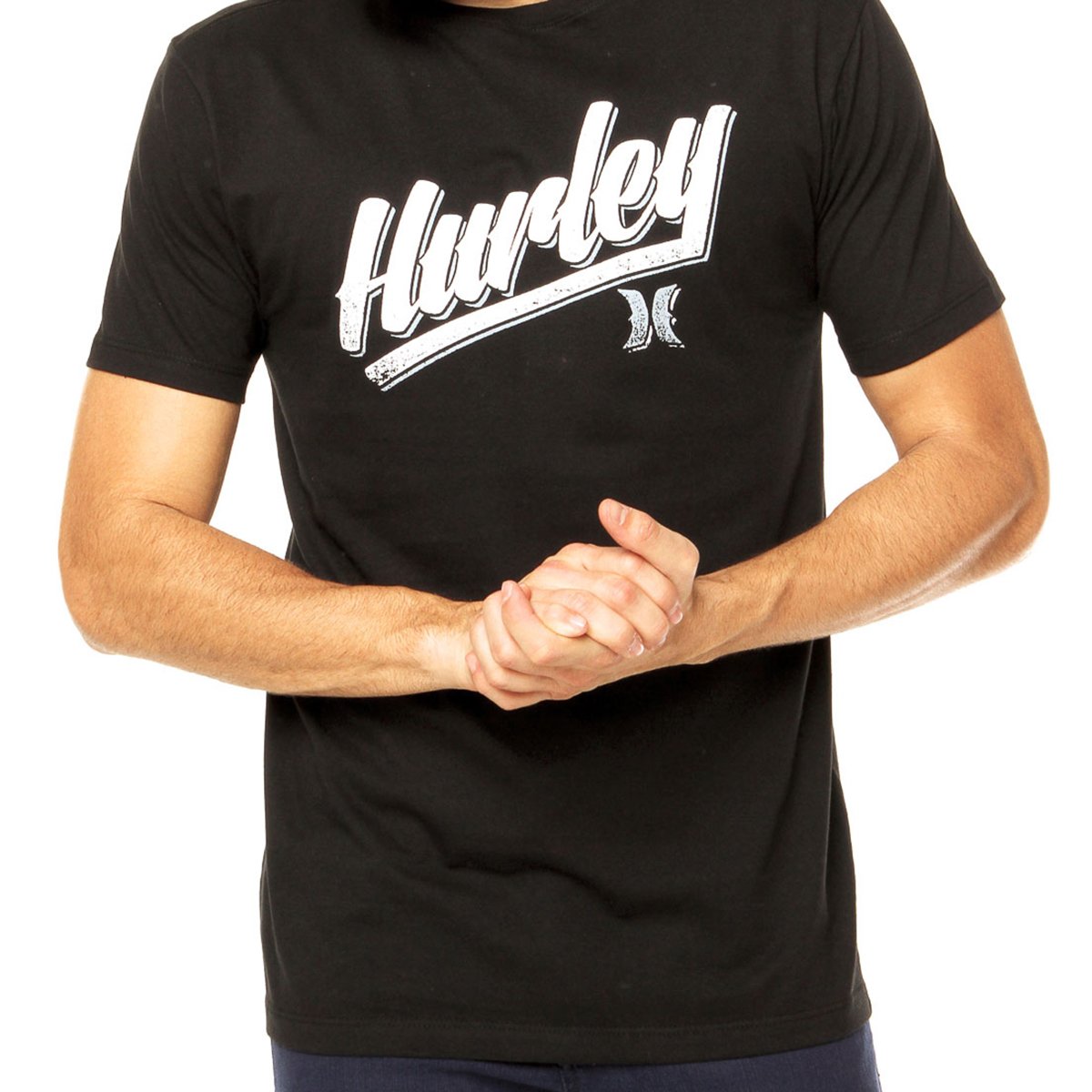 camiseta hurley silk preta