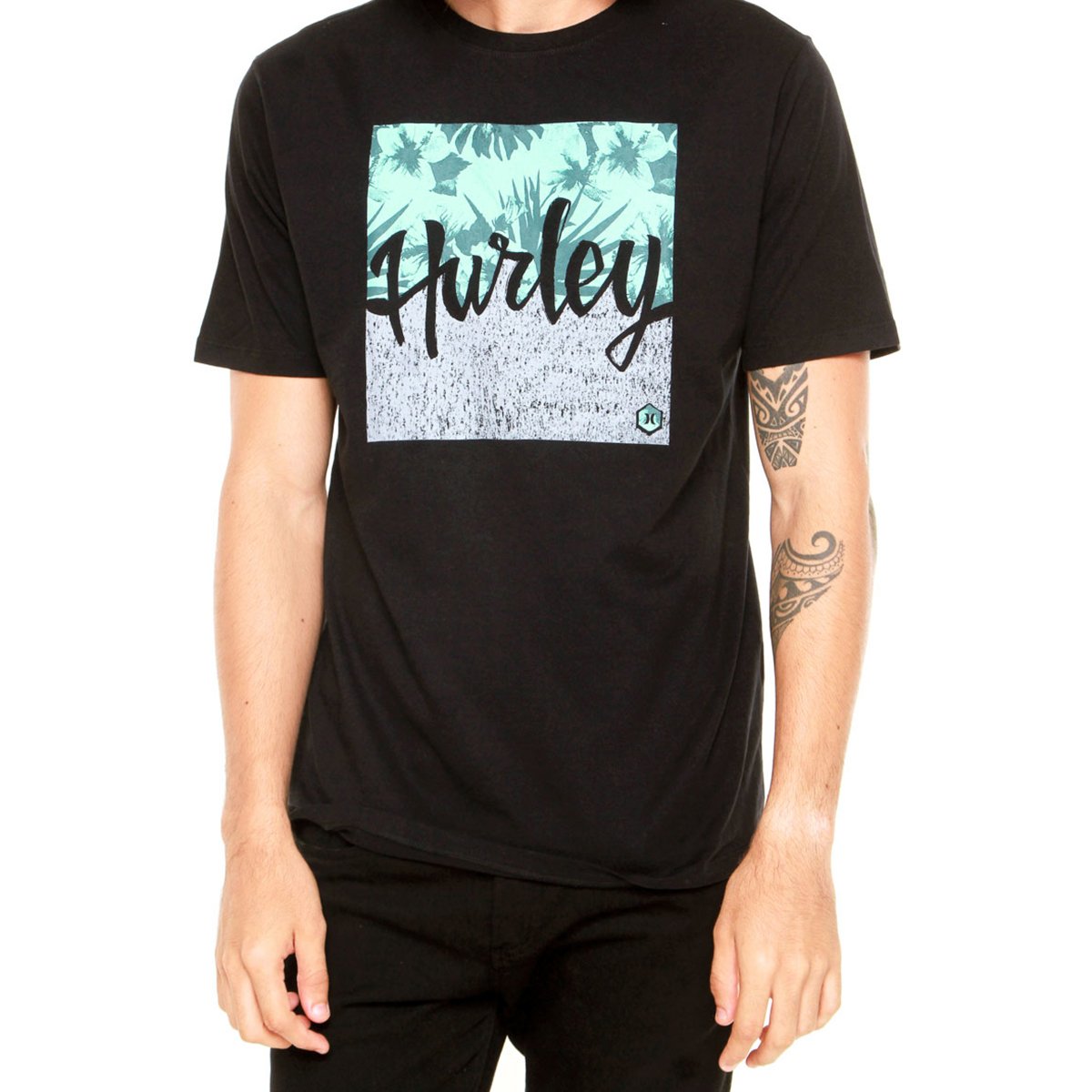 hurley camisa preta