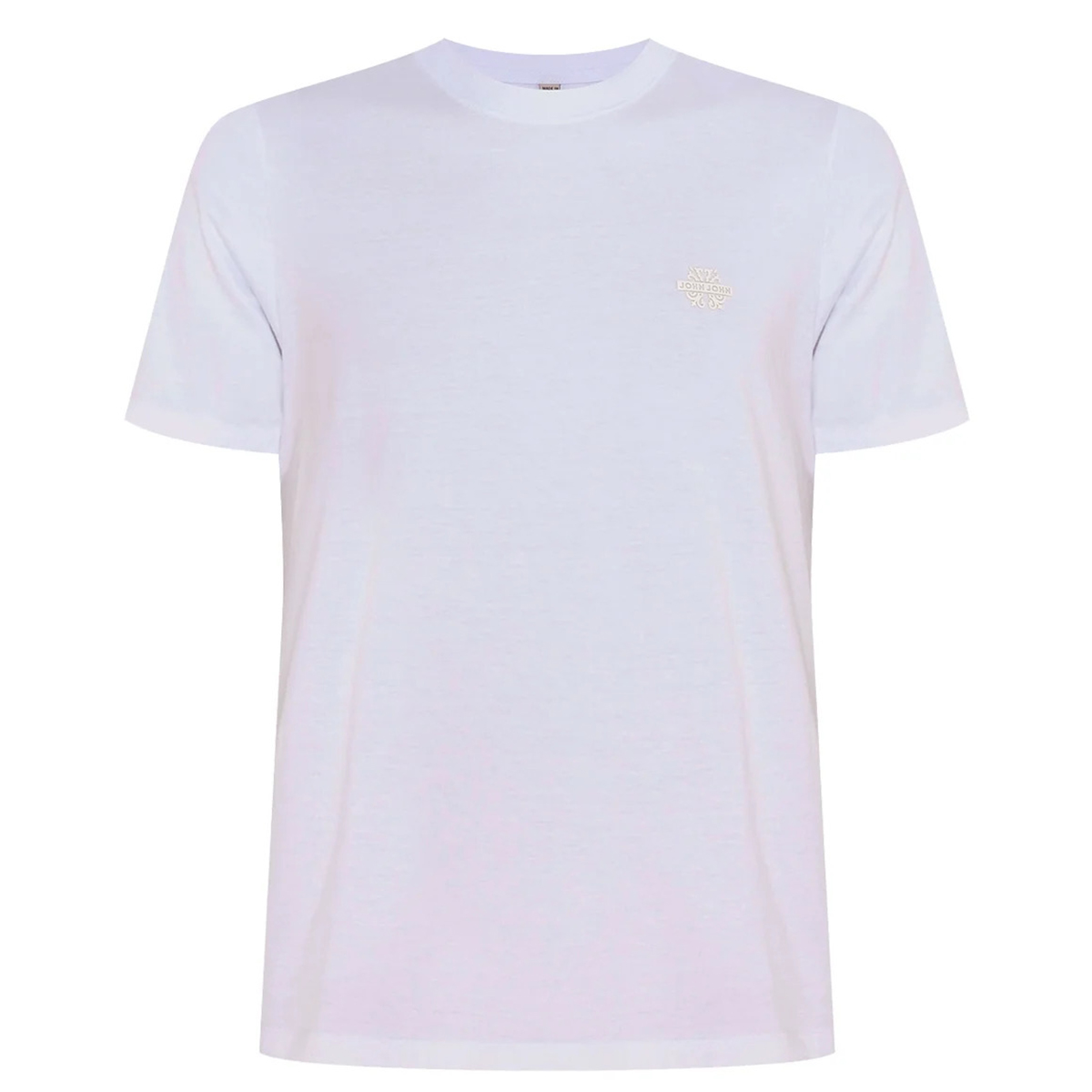 Camiseta John John Rg Flame Transfer Masculina Branco - Compre