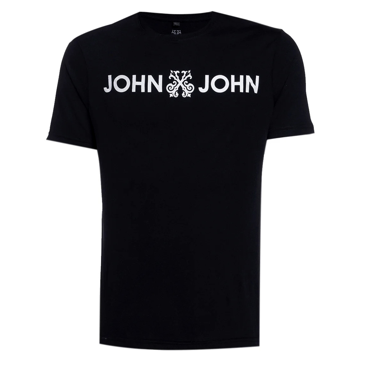 Camiseta John John Basic Logo Masculina Preto - Compre Agora