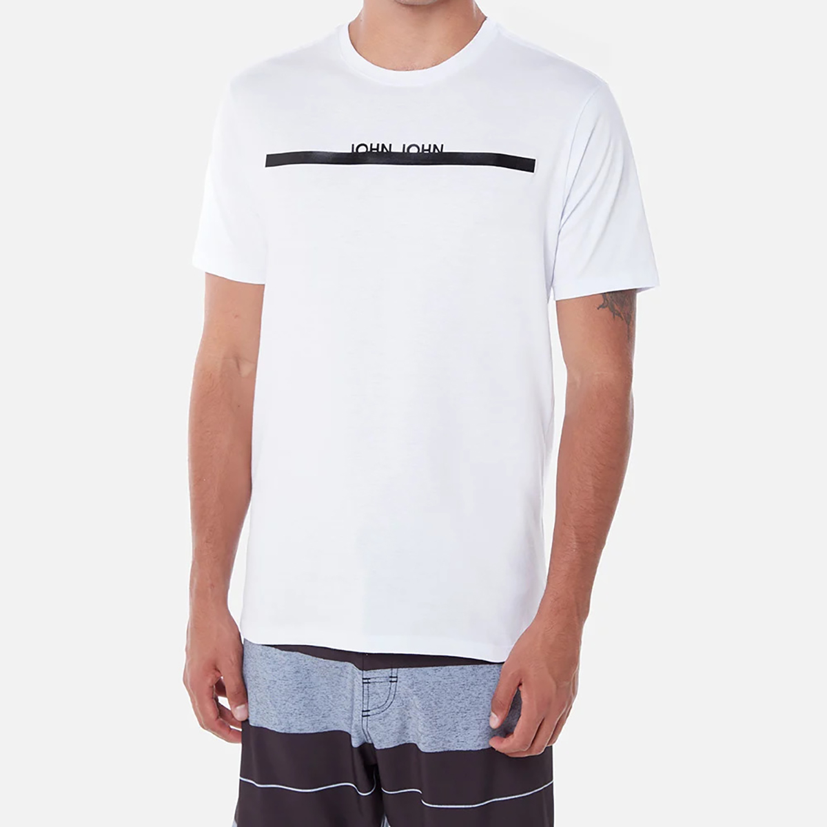 Camiseta Regular Fit Line John Vermelha John John Masculina - Camiseta  Regular Fit Line John Vermelha John John Masculina - JOHN JOHN MASC