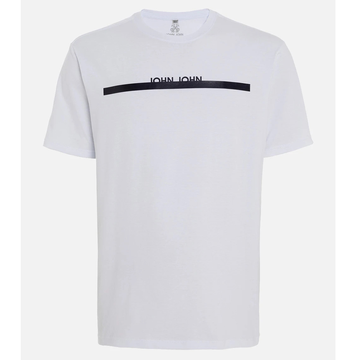 Camiseta John John Logo Preta - Compre Agora