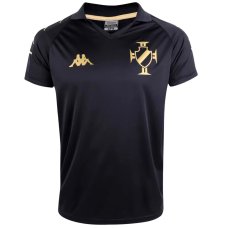 Camisa Polo Vasco Kappa Golden Masculina - Preto e Dourado