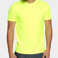 Camiseta Mizuno Run Spark 2 Masculina - Amarelo Claro