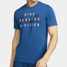 Camiseta Nike Dri-FIT Running Division Masculina - Marinho