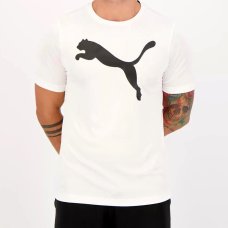 Camiseta Puma Active Big Logo Masculina - Branco