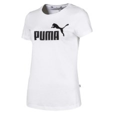 Camiseta Puma Essentials Logo Feminina - Branco
