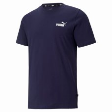 Camiseta Puma Essentials Small Logo Masculina - Marinho