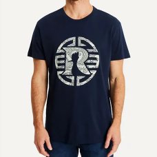 Camiseta Reserva Estampada R Mandarim - Marinho