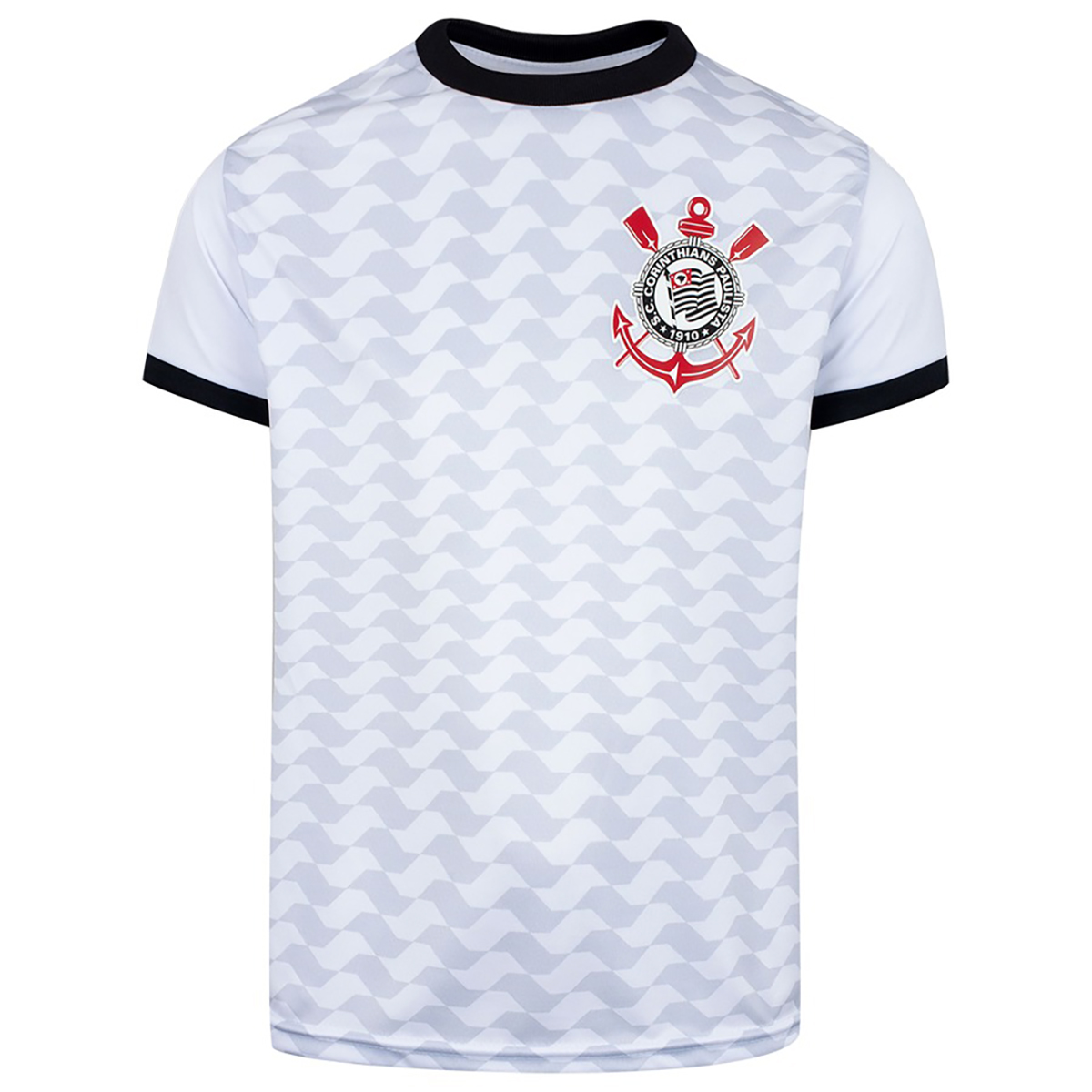 Camiseta Corinthians SPR Estado Masculina Branco - Compre Agora