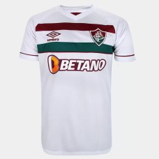Camisa Fluminense II 23/24 s/n° Torcedor Umbro Masculina - Branco e Vinho
