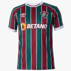 Camiseta Fluminense Oficial I 23/24 s/n° Umbro Masculina - Verde e Vermelho