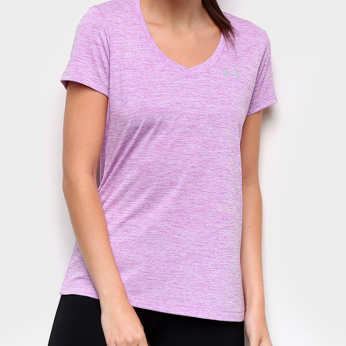 Camiseta Under Armour Tech Ssv Twist Feminina - Bordô - Bayard Esportes