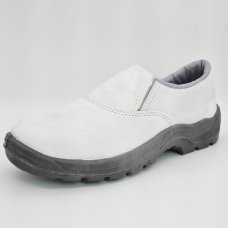 Sapato de Elástico Monodensidade Biqueira PVC Cartom CA 40142 - Branco