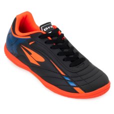 Chuteira Infantil Futsal Dray Foorcy Menino - Preto e Laranja