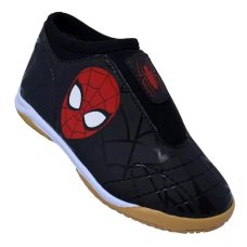 Chuteira Infantil Futsal Dray Marvel Homem Aranha - Preto