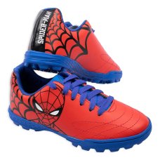 Chuteira Infantil Society Dray Marvel Homem Aranha - Vermelho