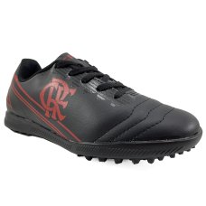 Chuteira Flamengo Society Oxn Dynamic 2 Masculina - Preto