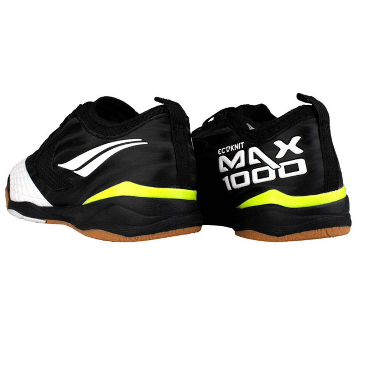 Chuteira Futsal Penalty Max 1000 Ecoknit - Laranja/Preta