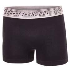 Cueca Boxer Mormaii Logo Elástico Masculina - Preto e Cinza