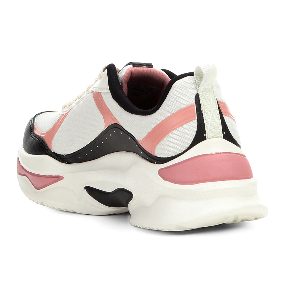 tenis azaleia chunky rosa