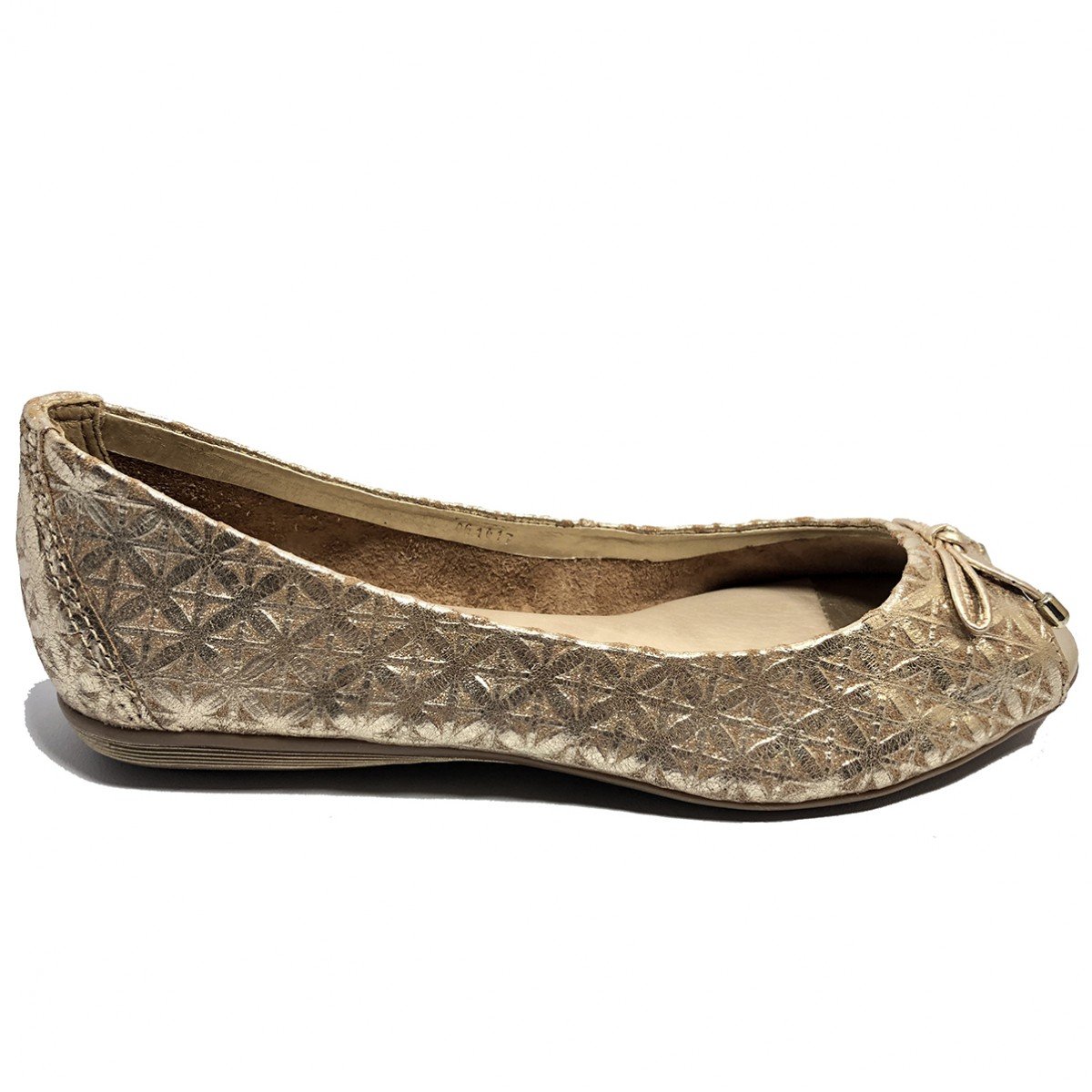 sapatilha dourada bottero