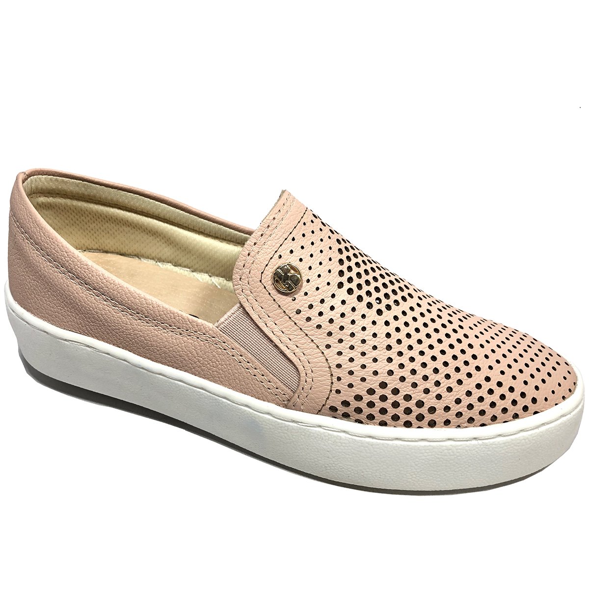 Tênis Slip On Couro Bottero Laser Feminino Rosa - Compre Agora | Cabana  Magazine