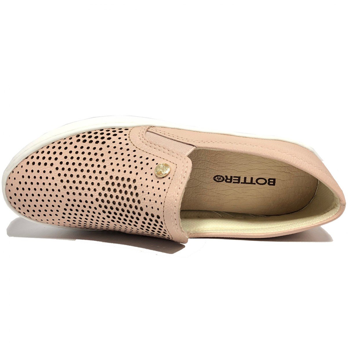 slip on bottero rosa