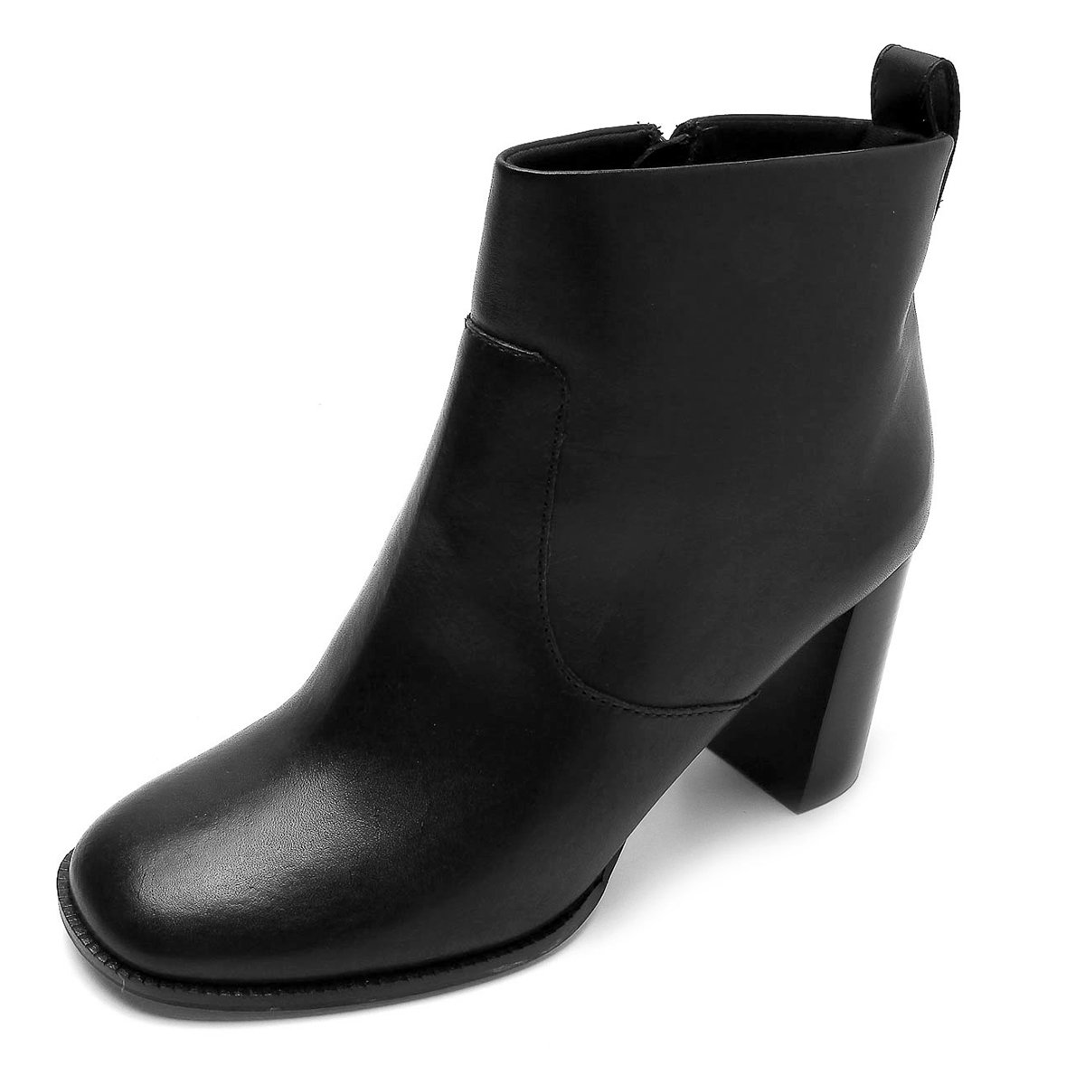 bota de cano curto salto grosso