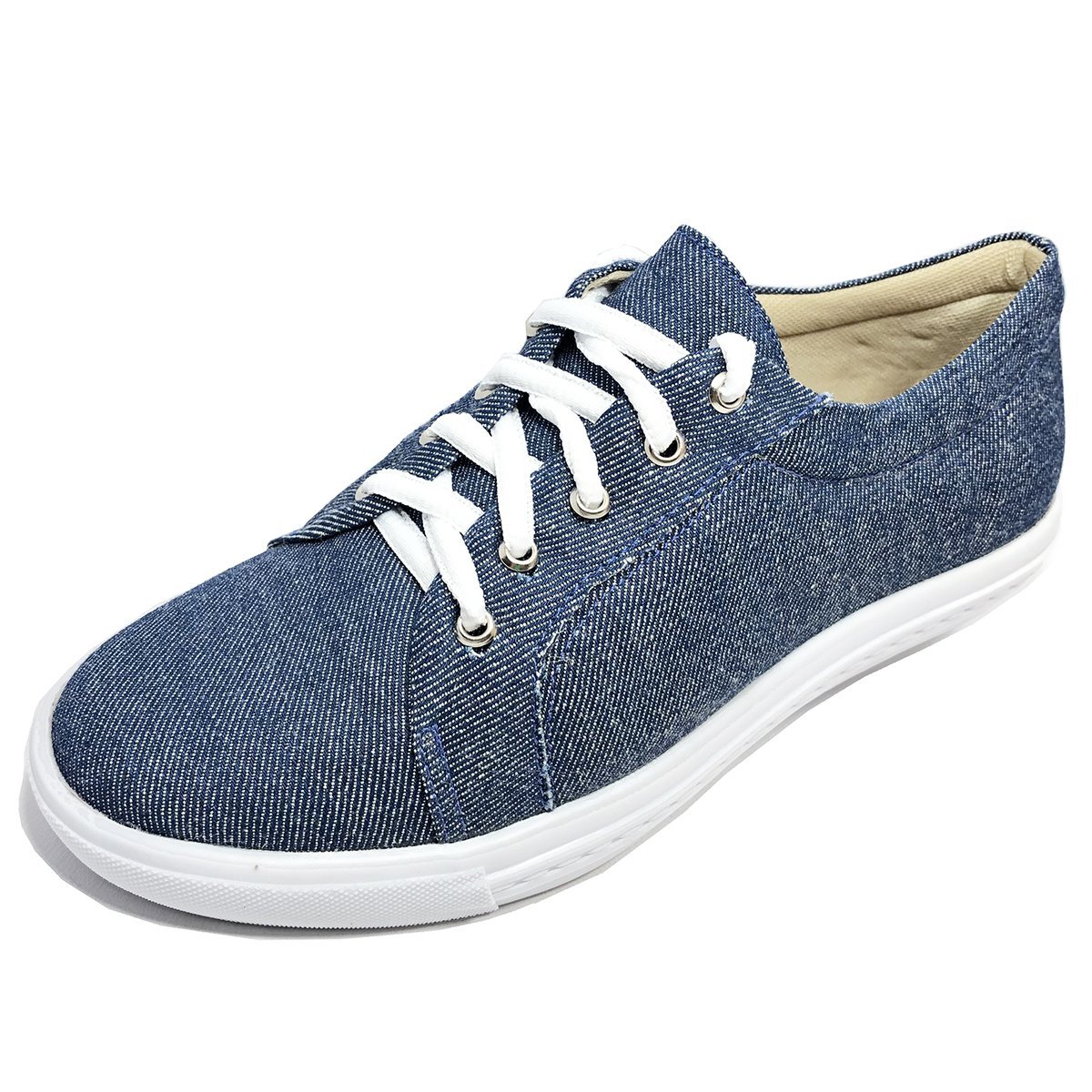 tenis em jeans feminino