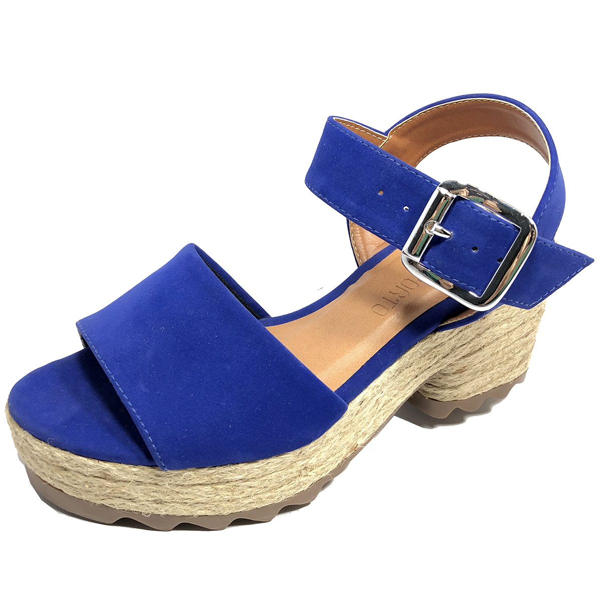 sandalia tratorada camurça