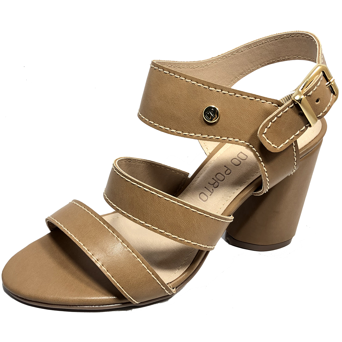 sandalia salto retro