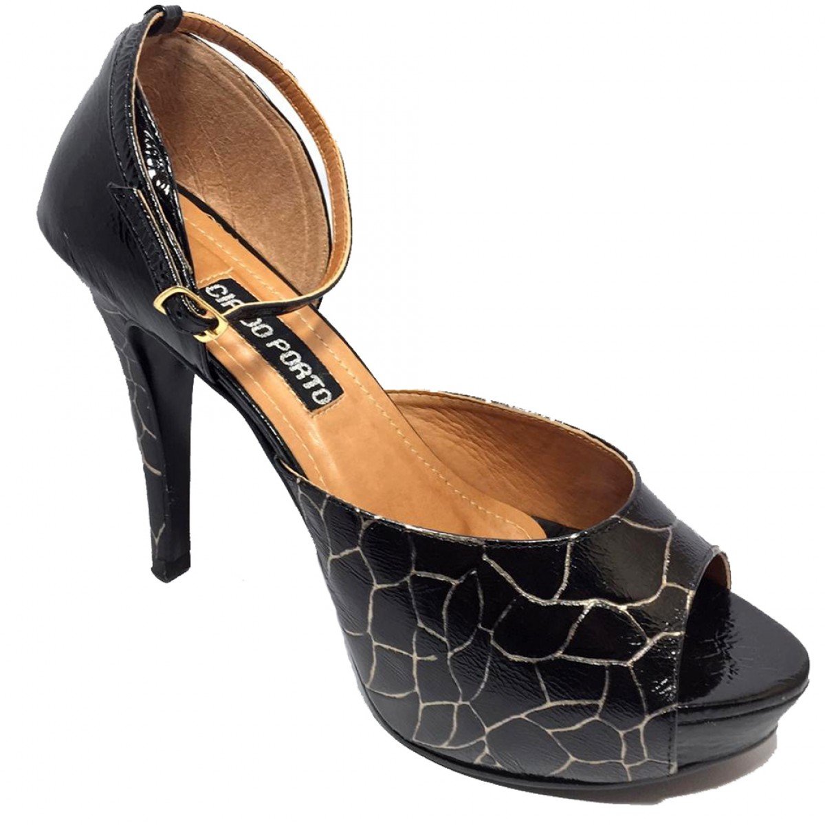sandalias femininas salto alto fino