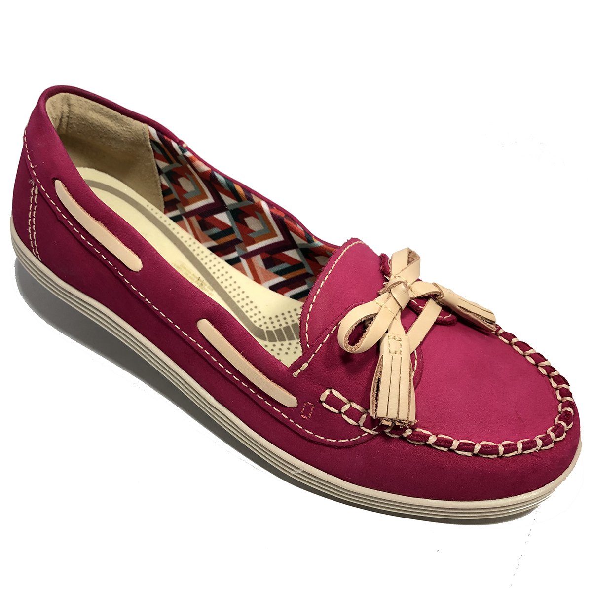 mocassim feminino rosa